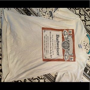 Budweiser T-shirt. New